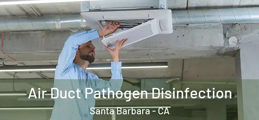 Air Duct Pathogen Disinfection Santa Barbara - CA